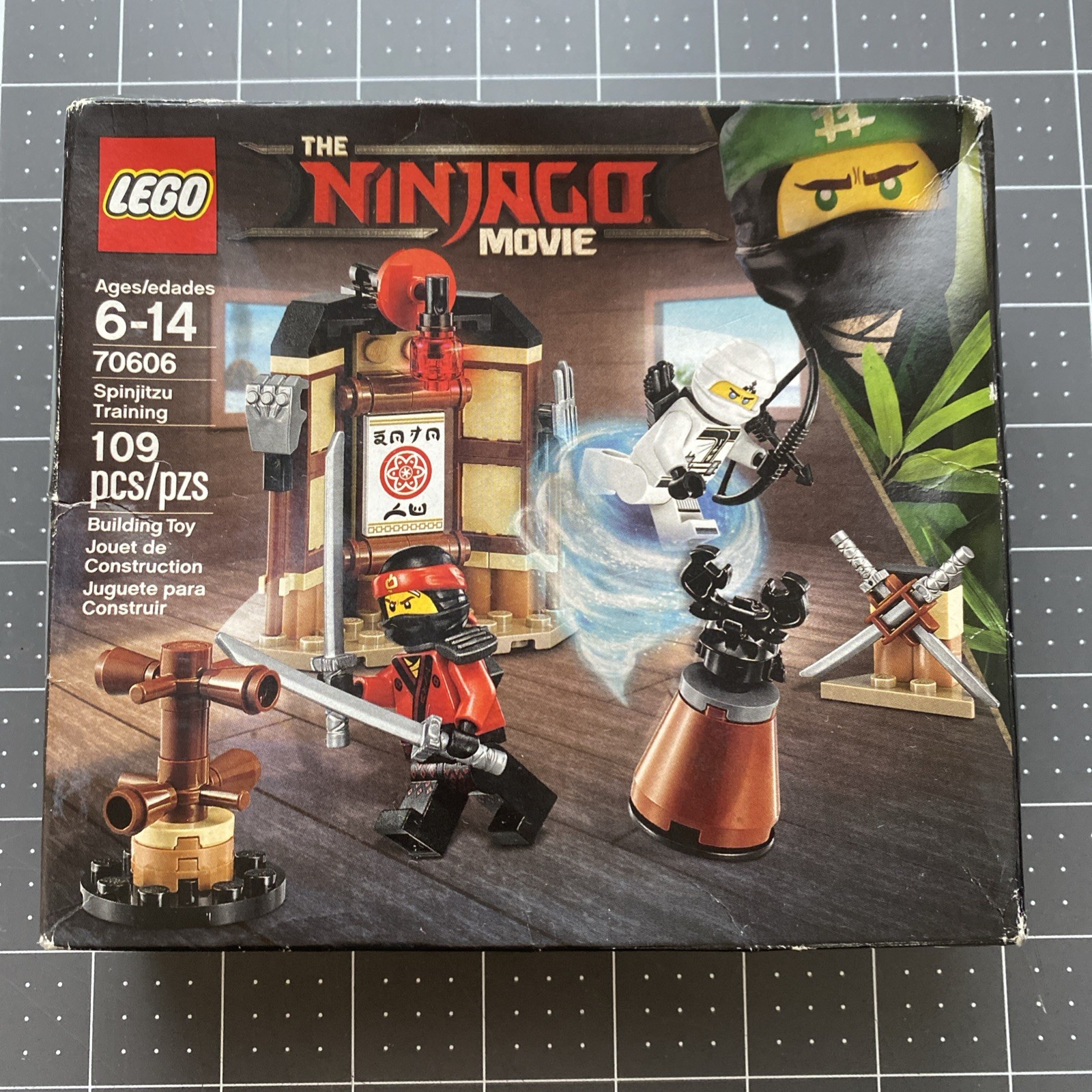 LEGO The LEGO Ninjago Movie Spinjitzu Training (70606) New Kai Zane Rare Retired