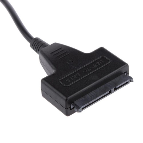 2.5" HDD USB 2.0 Interface Converter Cable Cord Black - Picture 2 of 5