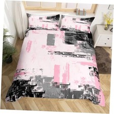 Abstract Bedding Duvet Cover Set Kids Modern Abstract Art Full Multi 23