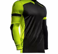 Storelli BodyShield Goalkeeper GK Soccer Padded Shirt Men Large Yellow/Black