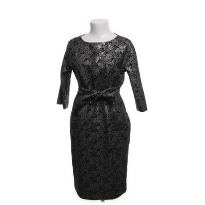 Weekend MaxMara, Kleid, Größe: 34, Schwarz/Gold/Mehrfarbig #6x1