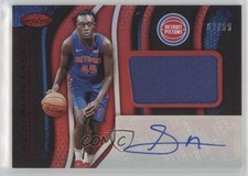 2019 Certified Freshman Fabric Signatures Red 62/99 Sekou Doumbouya #SD Auto 5xx