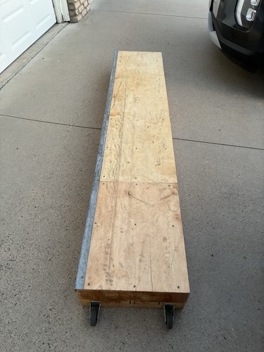 8 Foot Wooden Grind Box For Skateboarding