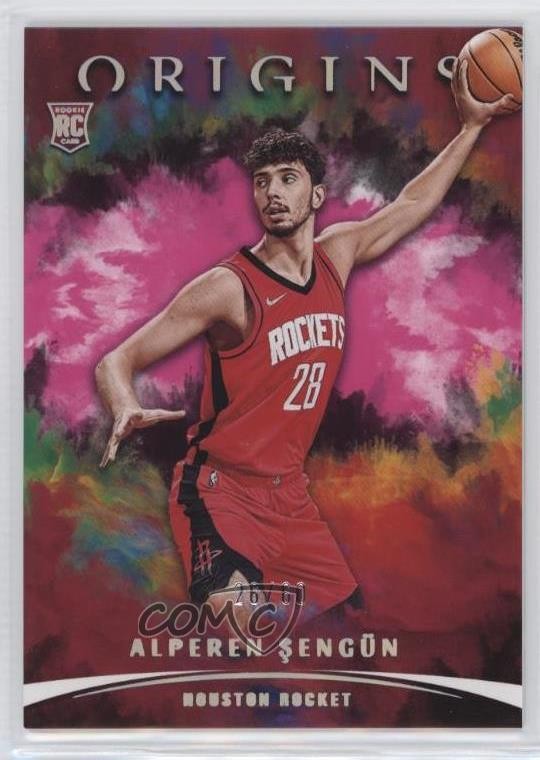 2021-22 Panini Origins Pink 26/60 Alperen Sengun #66 Rookie RC 8d2