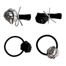 Girls Hair Rope Hair Tie Rose Lovely Hair Clip with Rose Hairpins Flower
