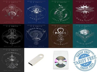 NIGHT WORLD by LJ Smith (9 Audiobooks) - ON REQEUST - Image 1 of 3