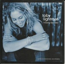 TOBY LIGHTMAN 4 TRX PROMO DJ SAMPLER CD w/ ACOUSTIC TRK
