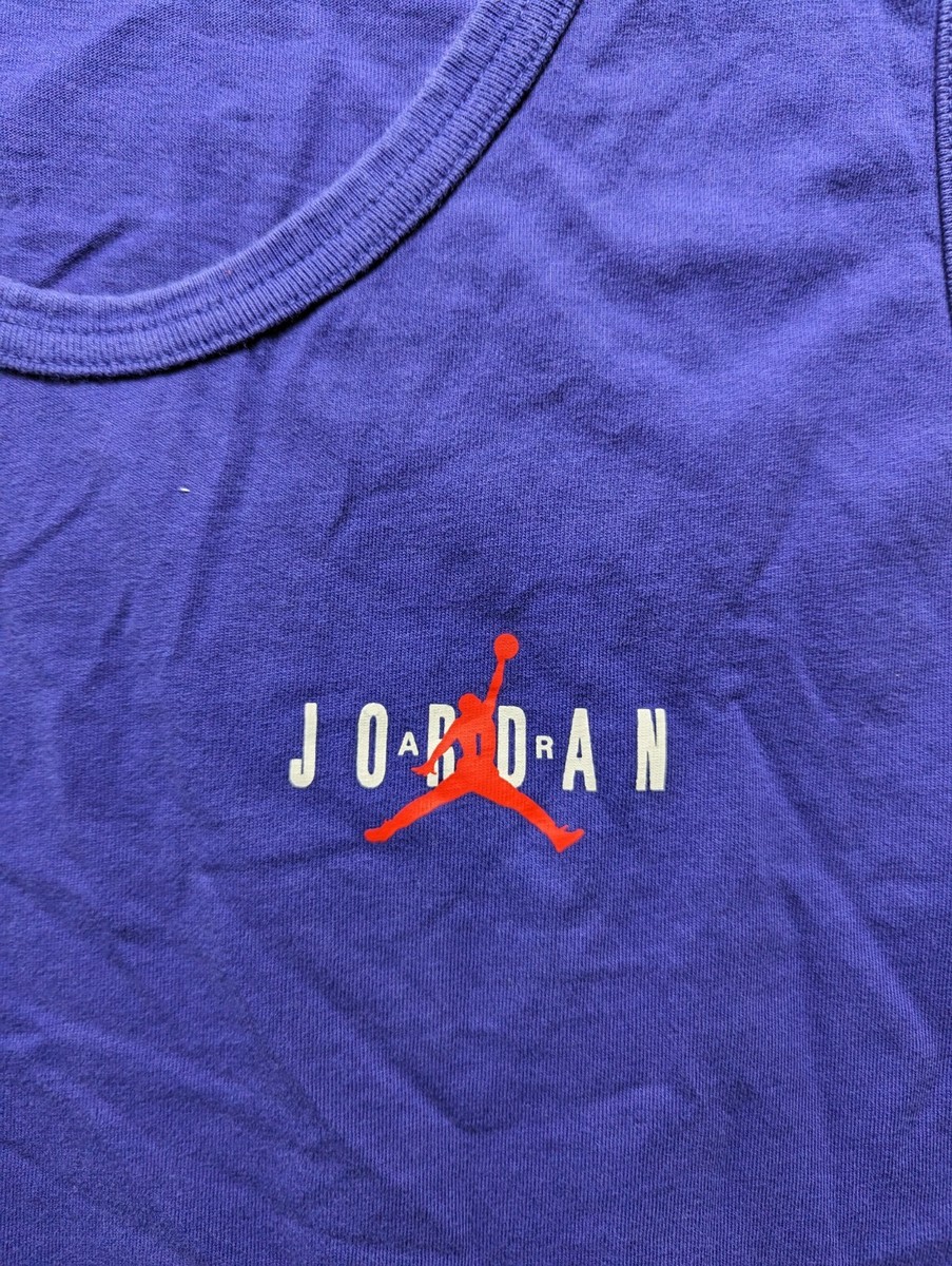 Air Jordan Tank Top Men's Size 2XL Purple | eBay
