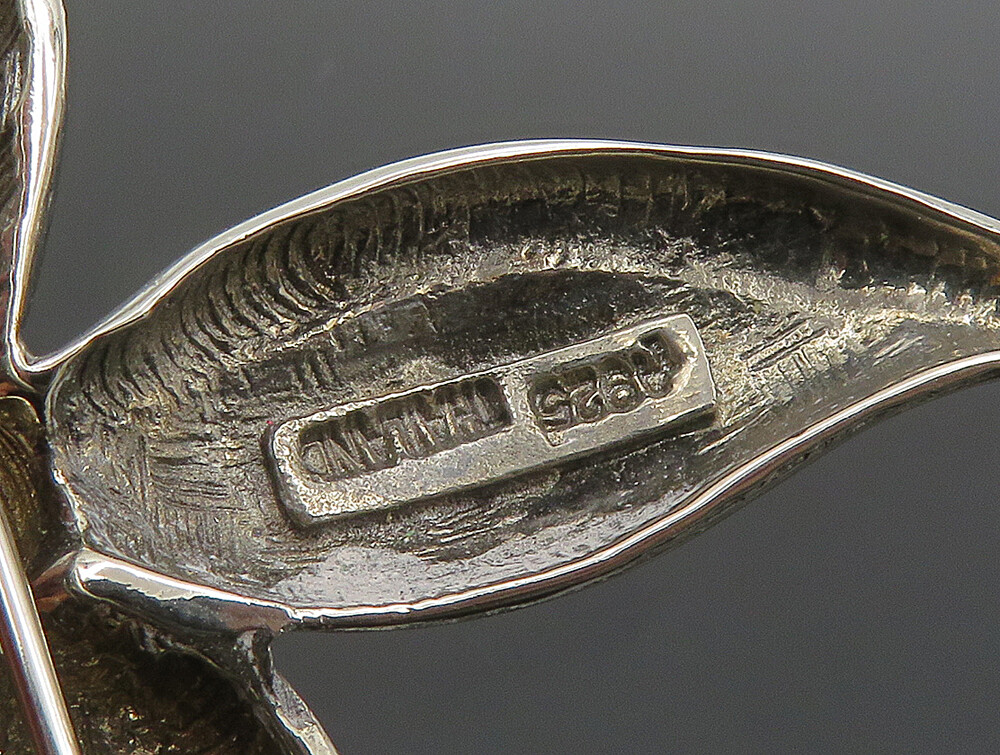 ●STERLING G Gucci Sterling Silver Letter 