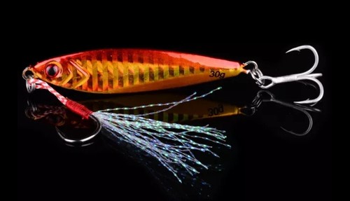 METAL JIG MINNOW ARTIFICIALE SPINNING PESCA MARE 21-30 GR - Imagen 16 de 23