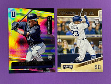 Fernando Tatis Jr. 2019 Unparalleled #20 Diamond /99 RC + 2019 Playoff #3 RC Lot