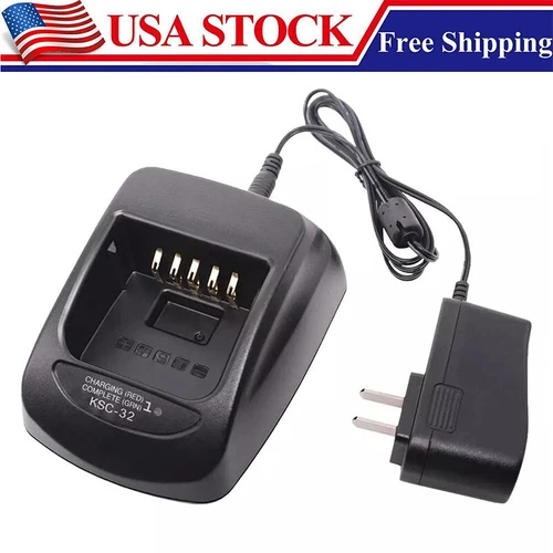 Rapid Charger KSC-32 For Kenwood TK-3180 TK-5210 TK-5310 TK-5220 TK-5320 Radio