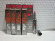 BENEFIT DOUBLE THE LIP THEY'RE REAL FUCHSIA FEVER 0.05 OZ ~ LOT OF 4  ~ NIB