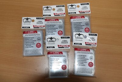 Ultimate Guard UGD010477 - Supreme Hüllen, X-Wing, 50 Stück, transparent 5 Pa...
