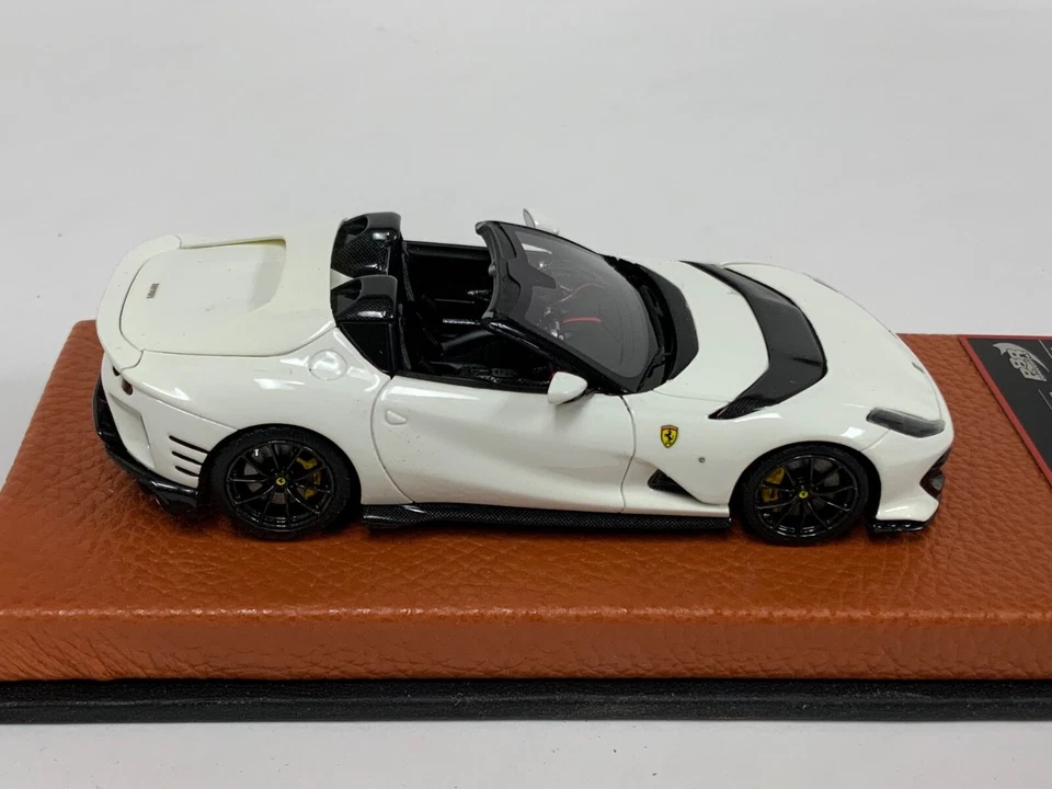 1/43 BBR Ferrari 812 competizione A Bianco Avus Base Cuero Blanco BBRC263D1 Foto 3 de 4