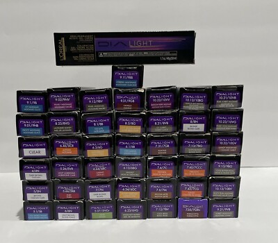 L'Oreal Dia Light Acidic Demi Permanent Gel-Creme Cream Hair Color 1.7 oz (Pick 
