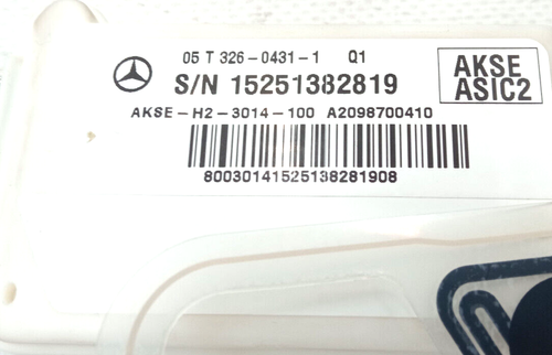 Tapis de contact siège Passager Mercedes CLK W209 320 cdi A2098700410 - Foto 3 di 5