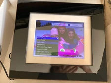 Pottery Barn Lacquer Digital Photo Frame 8" LCD Panel Pandigital