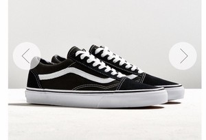 vans old skool black and white womens
