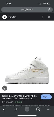 LV Air Force 1s
