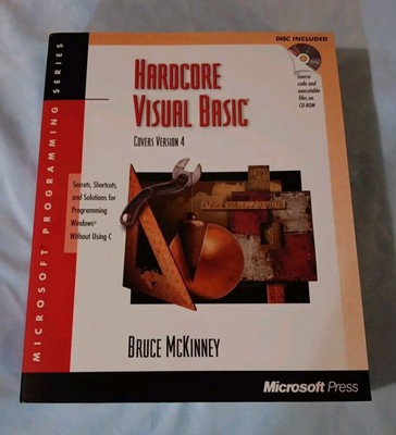 Hardcore Visual Basic by Bruce McKinney (1995, Trade Paperback)
