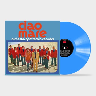 CASADEI ORCHESTRA SPETTACOLO - Ciao Mare (2023) LP blue Vinyl pre order
