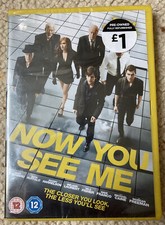 Now You See Me (DVD, 2013) Pre-owned, Re-Furbished, Re-Sealed Free Post
