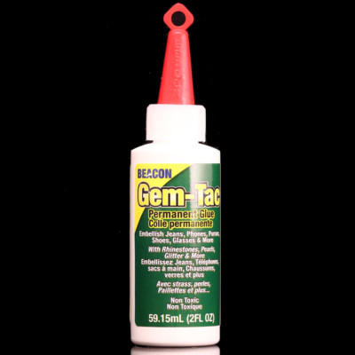Gem-Tac Glue For Crystals in Original Precision Tip Bottle 59ml