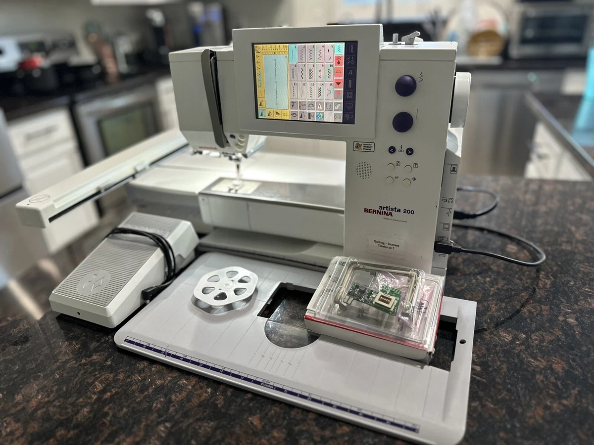 Bernina Artista 180 Sewing/Embroidery Combo Proxibid, 56 OFF