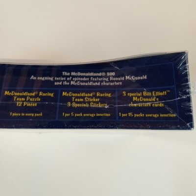 1996 Factory 500 Adventures of Ronald McDonald Trading Cards for