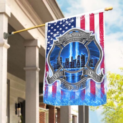 Never Forget 911 Flag, September 11th Flag, Patriot Day Flag, Patriotic Flag