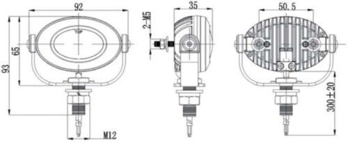 LED Fog Lamps Driving light Kit for 2008-2010 Honda Accord coupe sedan 09 10 - Bild 5 von 9