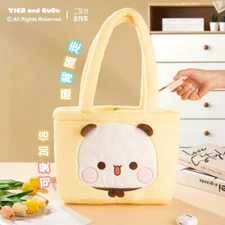 Dudu Panda Plush Tote Bag Shoulder Bag Embroidered Cartoon  B'day Gift New 2025