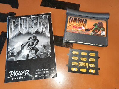 ## Atari Jaguar - Doom - Modul mit Anleitung und Layout ## (USK18)
