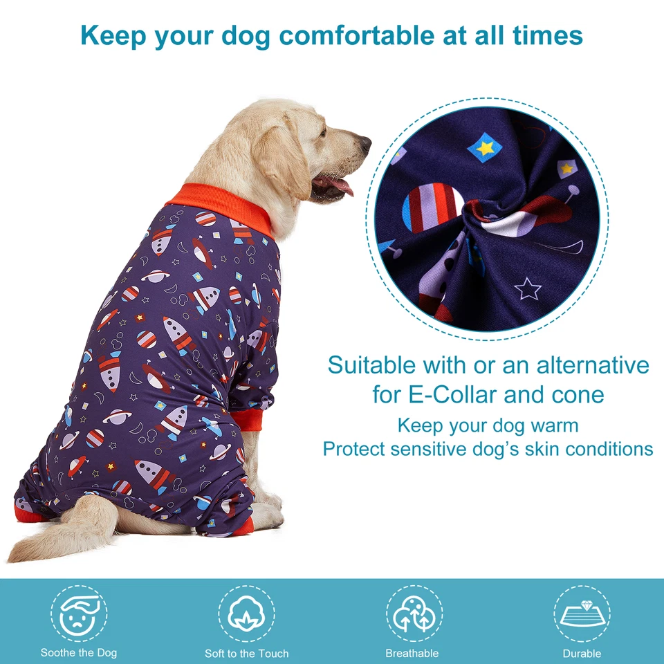 LovinPet Dog Pajamas Large Size GirlPajamas For Mastiff/Boxer Etcbathing Care - Image 2 of 4