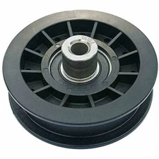 Flat Idler Pulley for 42" 54" Husqvarna LGT2554 Craftsman GT6000 YT3000 YT4000