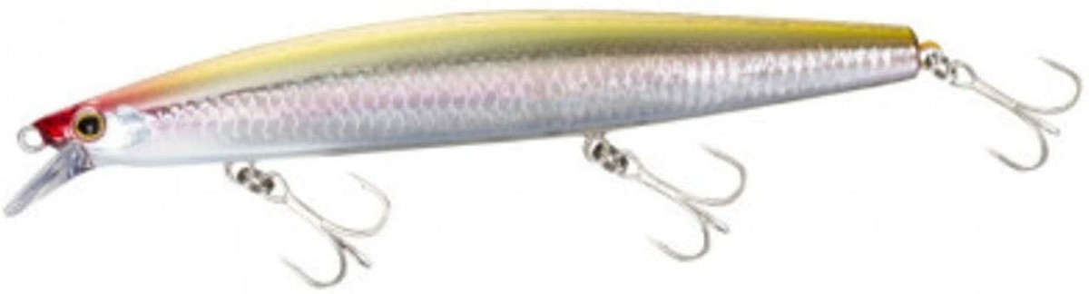 SHIMANO Exsence Silent Assassin 129 Sinking 24g - Green Gold - Felszínközeli wobblerek