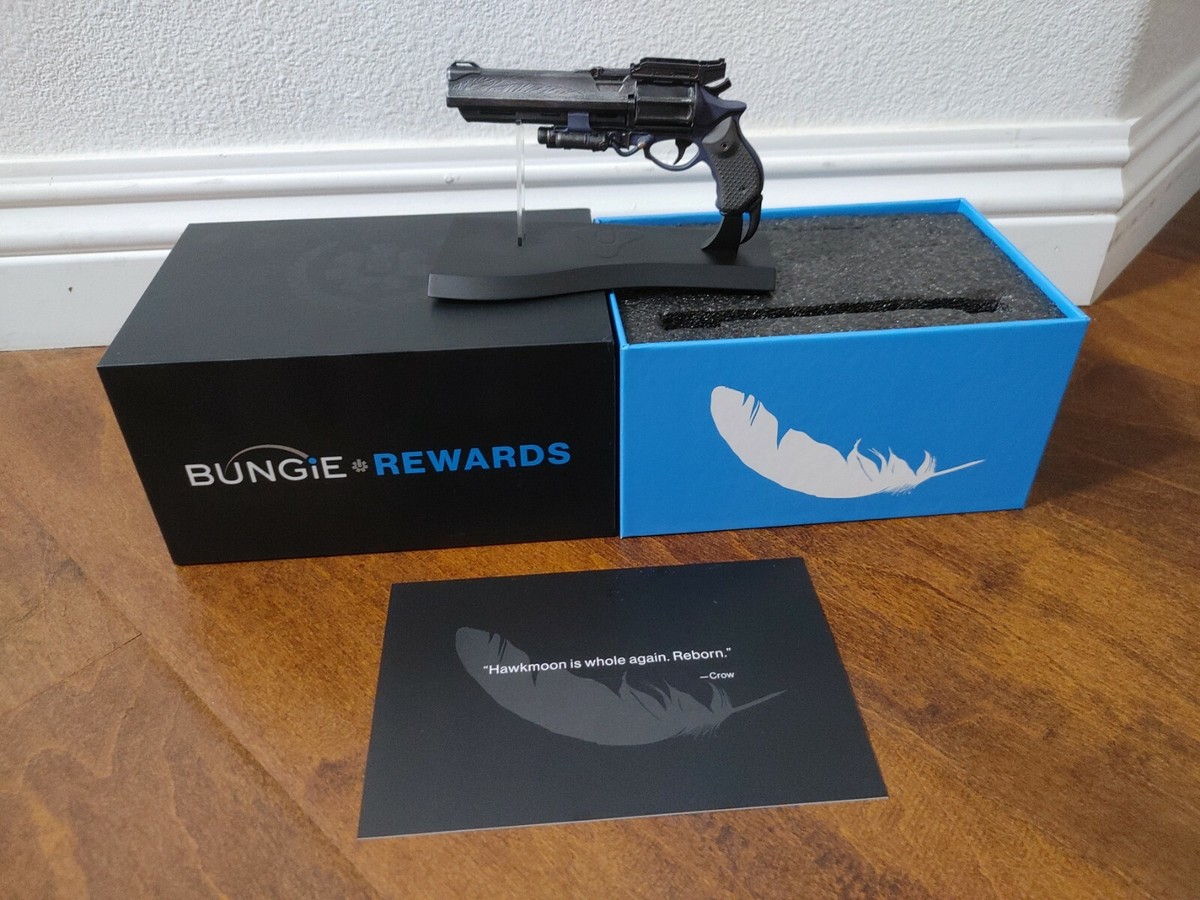 Destiny2 ホークムーン　フィギュア Destiny 2 Hawkmoon Exotic Hand Cannon Miniature Replica Bungie