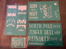 Chalk couture transfer **NEW**retired Christmas lot