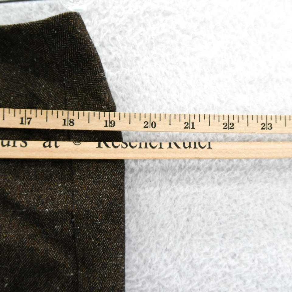 Apt. 9 Womens Size 16P 36x32 Brown Straight Leg Dress Pants Slacks Petites 16 - Image 4 of 4