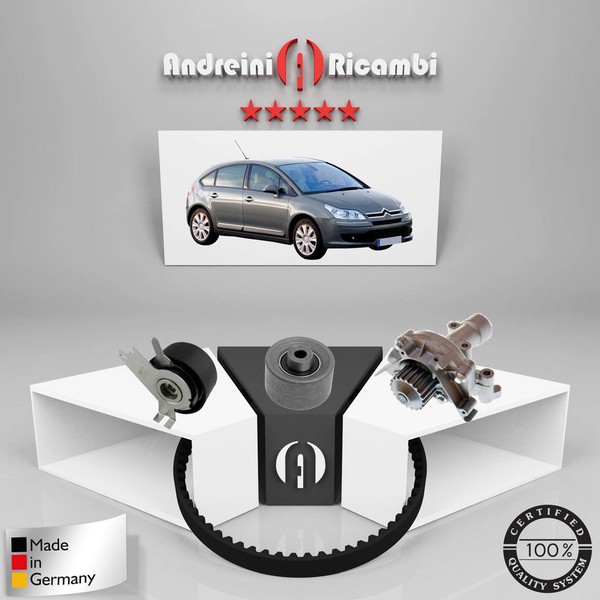 Set Vertrieb + Wasserpumpe Citroen C4 2.0 16V 103KW 140CV 2006->-image