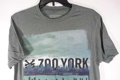 Zoo York Tee Shirt Men Small Gray Smolder Heather Cotton Polyester NWT - Picture 2 of 5