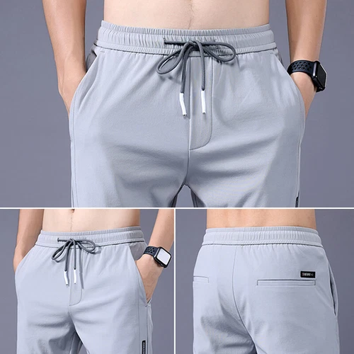 Men's Jogging Bottoms Elasticated Waist Trouser Gym Sweat Pant Pockets Joggers - Picture 12 of 21