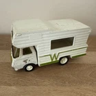 Vintage 1970s Tonka Toy Mini Winnebago RV Camper 6” Inch Metal Winnie