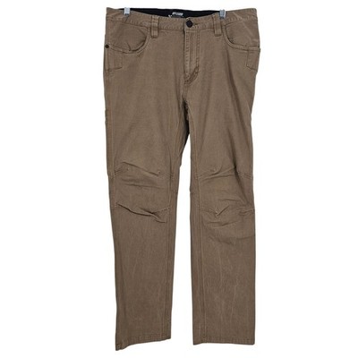 Off The Grid Mens size 36/32 Trailblazer Taper Fit Pants Workwear Coyote Tan