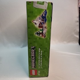 Lego Minecraft The Snow Hideout 21120 Brand New Sealed Back Box Tear Fast Ship