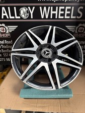 1 X MERCEDES AMG W204 C CLASS ALLOY WHEEL 18” A2044010604 7.5 Et47 No Weld FRONT
