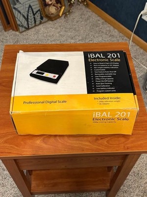 iBAL 201 Professional Digital Electronic Scale 200g x 0.01g Capacity EUC