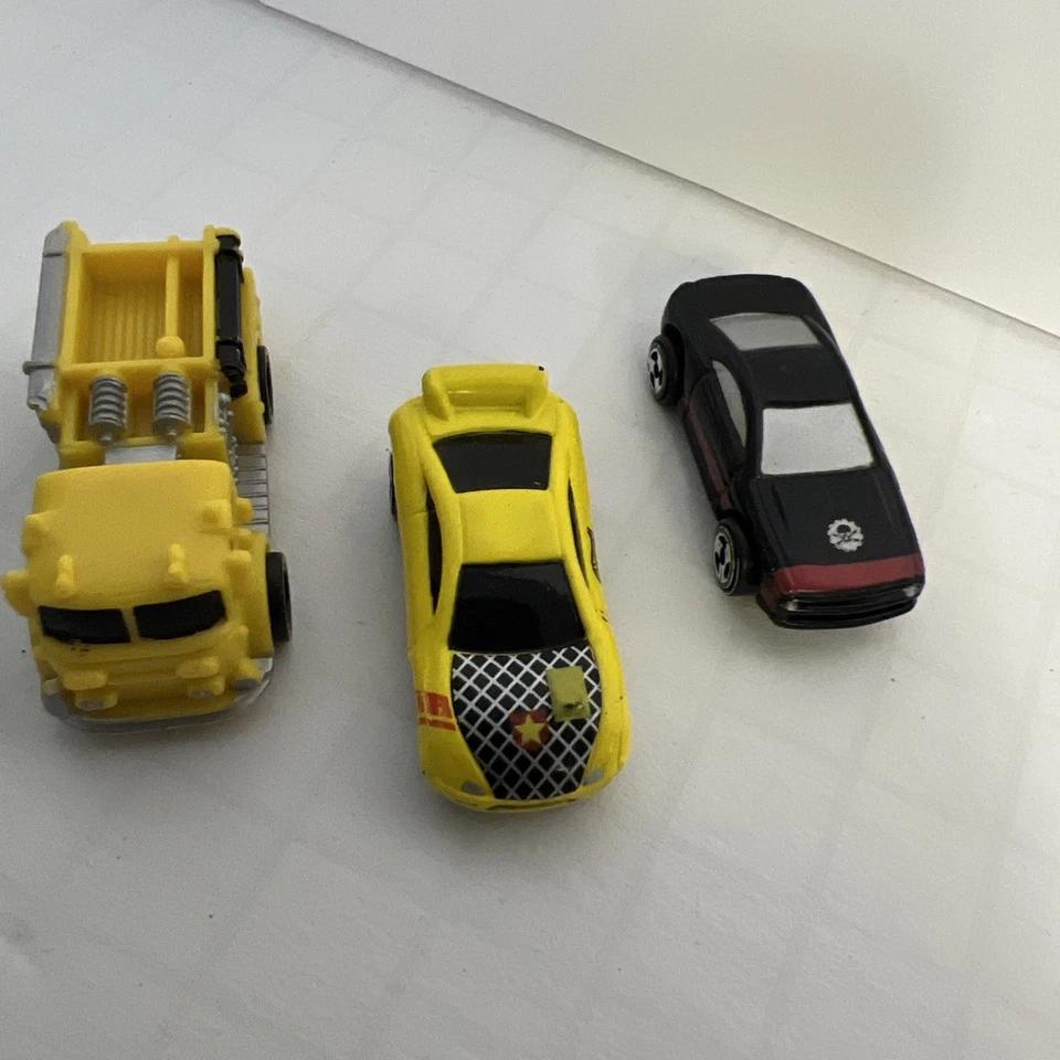 Micro Machines Playmates Speedeez Phat Boyz Pontiac GTO Firetruck Lot of 6 NICE - Image 3 of 4