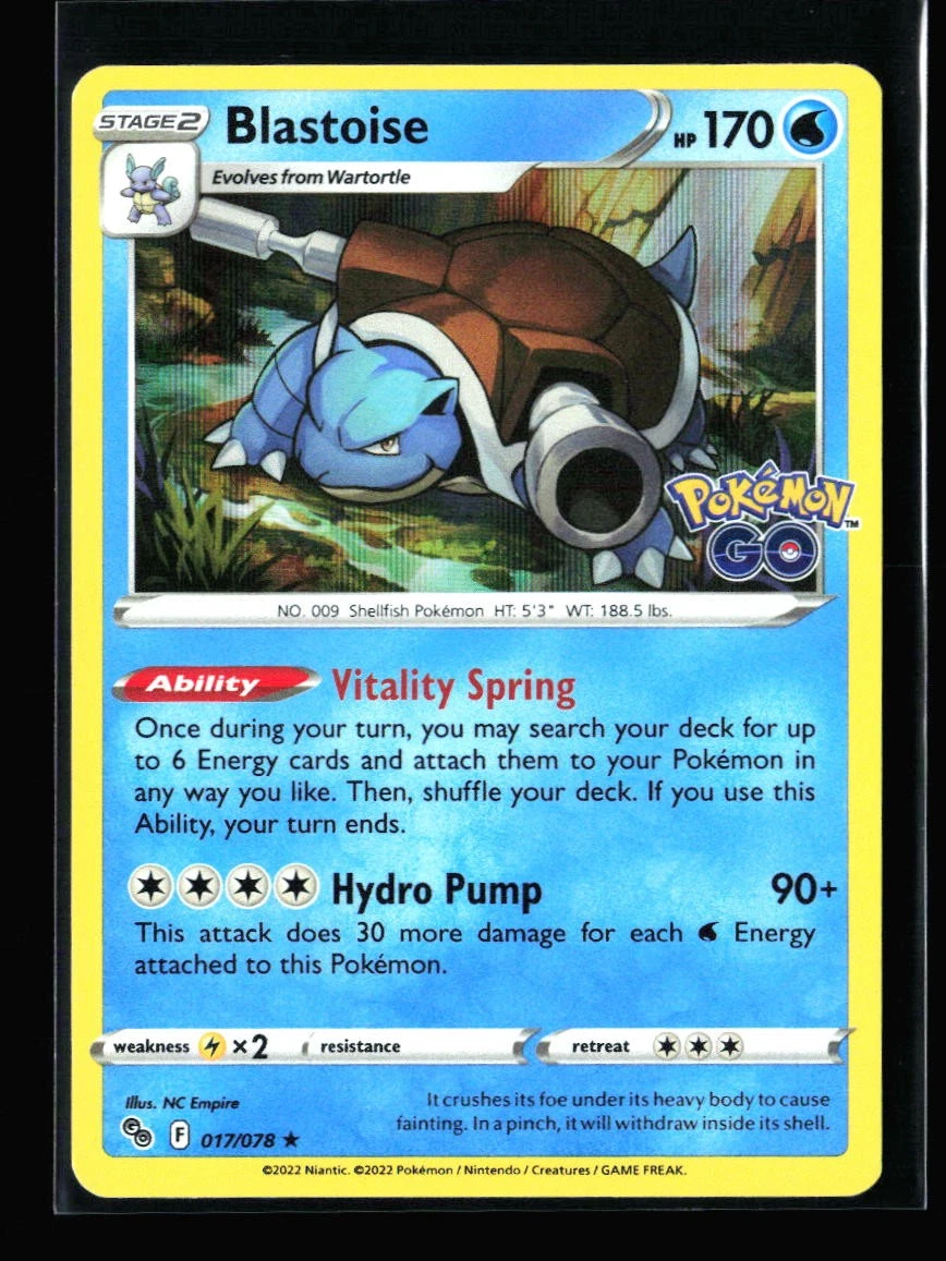 pokemon go blastoise card TCG Pokemon GO Reverse Holofoil and all of our other affordable retro video games More Exclusive 